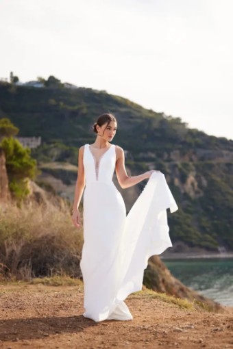 Essense of Australia D3763 #0 default Ivory thumbnail