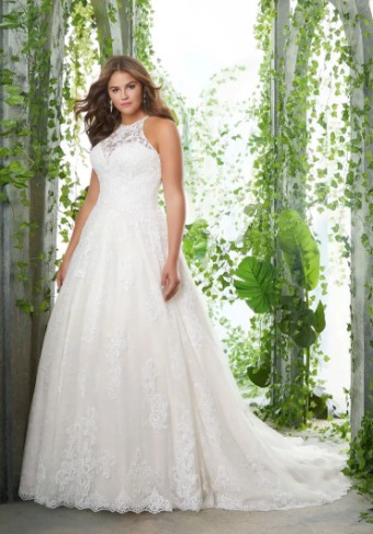 Julietta by Mori Lee Perla #0 default Ivory/Rose thumbnail