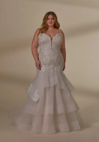 Julietta by Mori Lee Leia #3 Ivory/Porcelain thumbnail