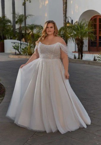 Julietta by Mori Lee Luna #0 default Ivory/Champagne/Honey thumbnail
