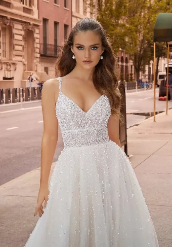 Morilee Jacqueline #1 Ivory/Prosecco/Honey thumbnail