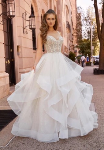 Morilee Janine #0 default Ivory/Rose thumbnail