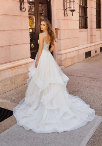 Morilee Janine #1 Ivory/Rose thumbnail