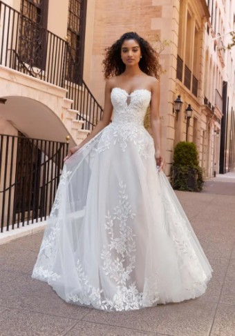 Morilee Jeannette #2 Ivory/Champagne/Honey thumbnail