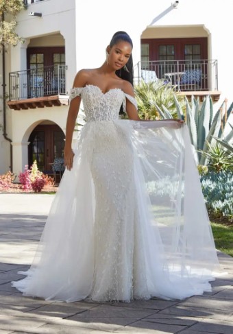 Morilee Misty #2 Ivory/Prosecco/Honey thumbnail