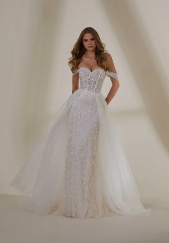 Morilee Misty #3 Ivory/Prosecco/Honey thumbnail