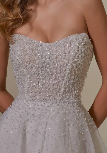Morilee Maritza #3 Ivory/Ivory thumbnail