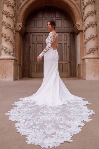 Essense of Australia D3379 #5 default Ivory thumbnail