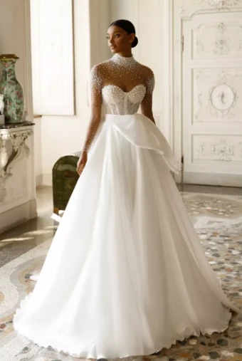 Oksana Mukha Mirella #4 Ivory/Blush thumbnail