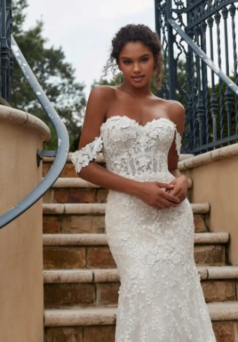 Morilee Philomena #1 Ivory/Champagne/Honey thumbnail