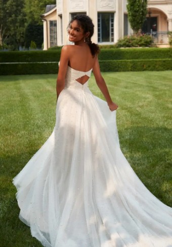 Morilee Pearlina #4 Ivory/Ivory thumbnail