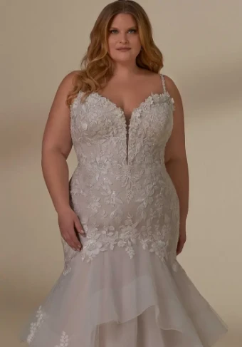 Julietta by Morilee Leia ~ 3398 #8 Ivory/Porcelain thumbnail