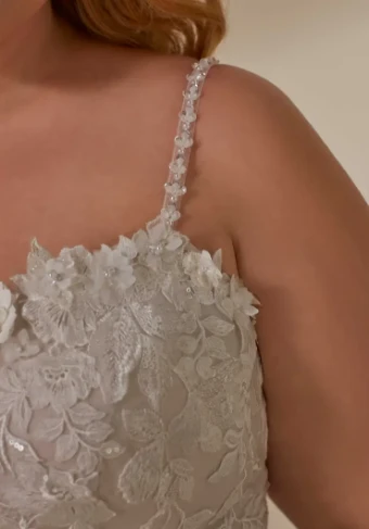 Julietta by Morilee Leia ~ 3398 #6 Ivory/Porcelain thumbnail