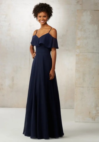 Mori Lee Bridesmaids 21509 #0 default Cornflower thumbnail