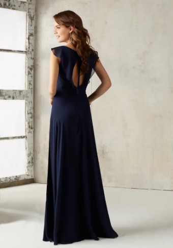Mori Lee Bridesmaids 21527 #1 default Claret thumbnail
