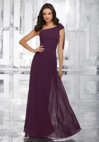 Mori Lee Bridesmaids 21539 #0 default Claret thumbnail