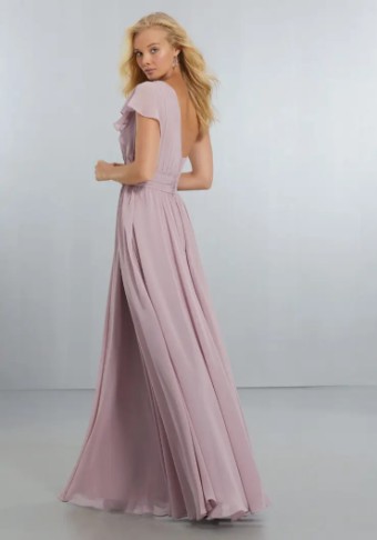 Mori Lee Bridesmaids 21554 #1 default Desert Rose thumbnail