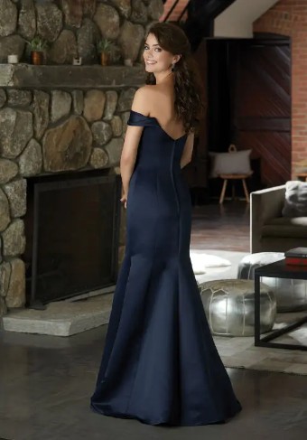 Mori Lee Bridesmaids 21583 #3 default Navy thumbnail