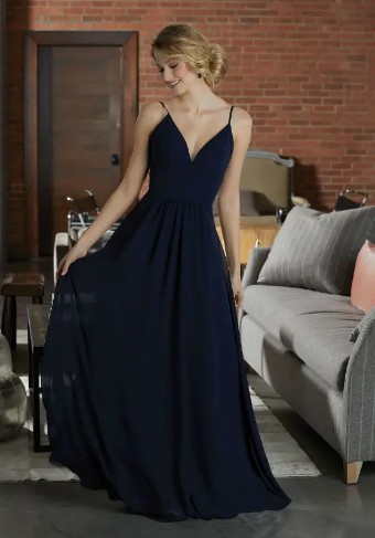 Mori Lee Bridesmaids 21597 #0 default Marine thumbnail