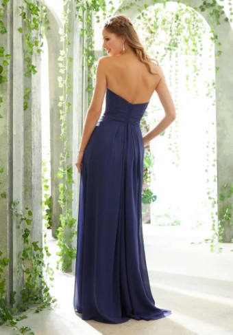Mori Lee Bridesmaids 21611 #1 default Sapphire thumbnail