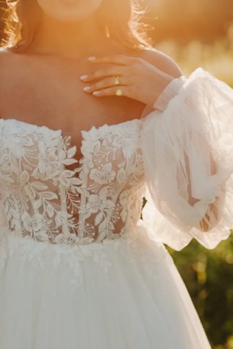 Stella York 7573 #1 Ivory/Ivory thumbnail