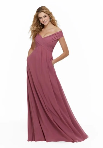 Mori Lee Bridesmaids 21646 #0 default Rosewood thumbnail