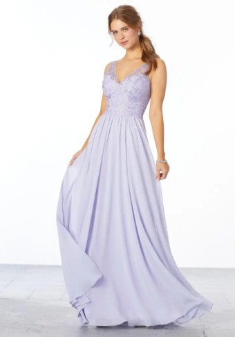 Mori Lee Bridesmaids 21656 #2 Desert Rose thumbnail