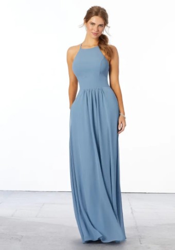 Mori Lee Bridesmaids 21666 #0 default Slate thumbnail