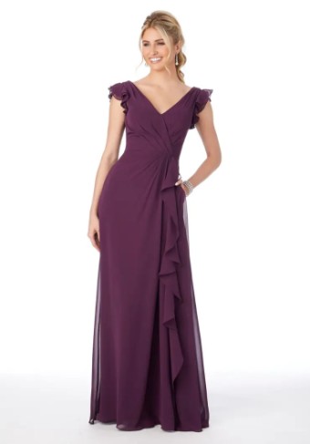 Mori Lee Bridesmaids 21686 #0 default Eggplant thumbnail