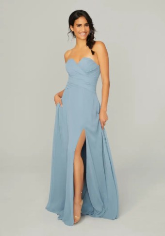 Mori Lee Bridesmaids 21756 #0 default Slate thumbnail