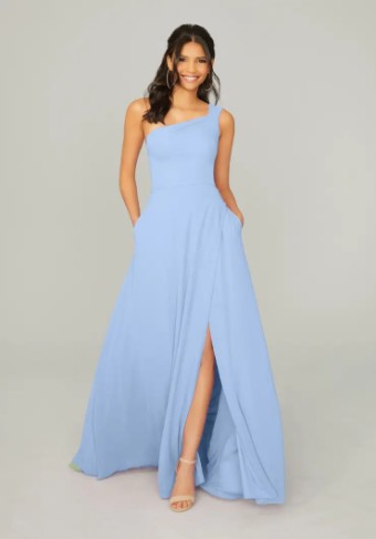 Mori Lee Bridesmaids 21758 #0 default Cornflower thumbnail