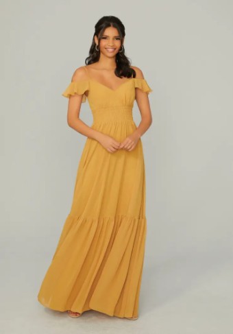 Mori Lee Bridesmaids 21768 #0 default Saffron thumbnail