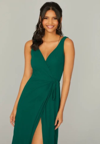 Mori Lee Bridesmaids 21771 #1 Emerald thumbnail