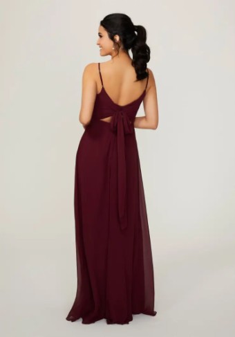 Mori Lee Bridesmaids 21796 #1 default Bordeaux thumbnail