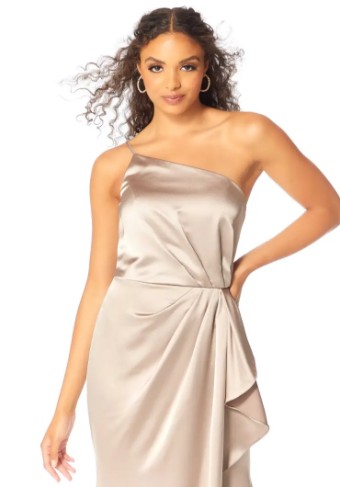 Mori Lee Bridesmaids 21802 #2 Black thumbnail