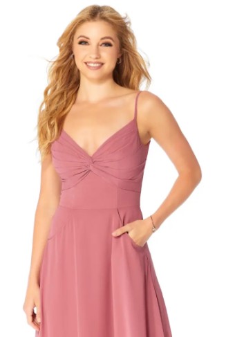 Mori Lee Bridesmaids 21814 #2 default Rosewood thumbnail