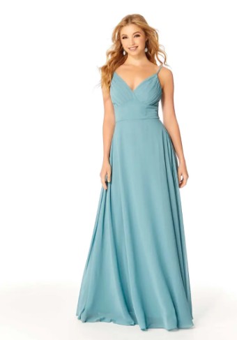 Mori Lee Bridesmaids 21807 #0 default Deep Sea thumbnail
