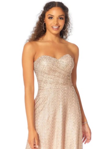 Mori Lee Bridesmaids 21804 #2 Bordeaux thumbnail