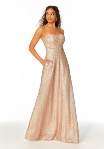 Mori Lee Bridesmaids 21804 #3 default Bordeaux thumbnail