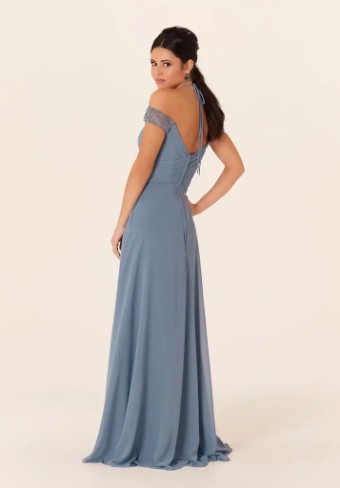 Mori Lee Bridesmaids 21833 #1 default Slate thumbnail
