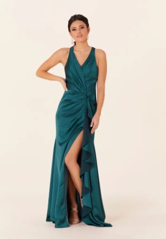 Mori Lee Bridesmaids 21831 #0 default Teal thumbnail
