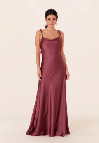 Mori Lee Bridesmaids 21829 #0 default Rosewood thumbnail