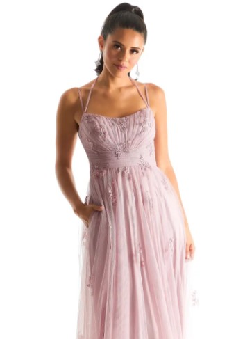 Mori Lee Bridesmaids 21843 #1 Desert Rose thumbnail