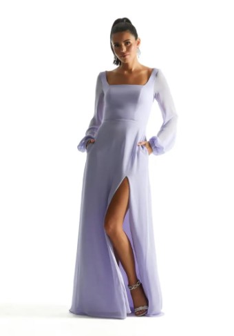 Mori Lee Bridesmaids 21845 #0 default Violet thumbnail