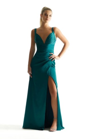 Mori Lee Bridesmaids 21846 #1 Moss thumbnail