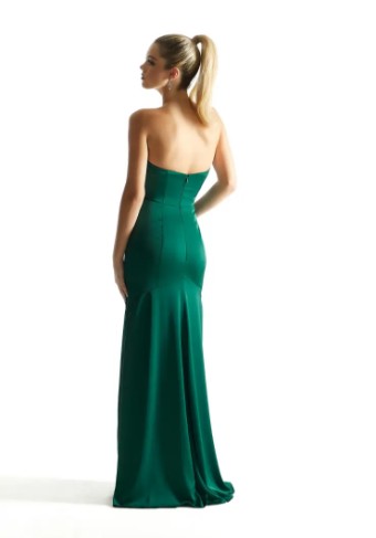 Mori Lee Bridesmaids 21847 #2 Emerald thumbnail