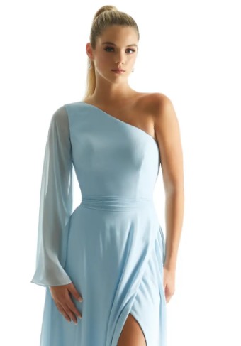 Mori Lee Bridesmaids 21854 #2 Eggplant thumbnail
