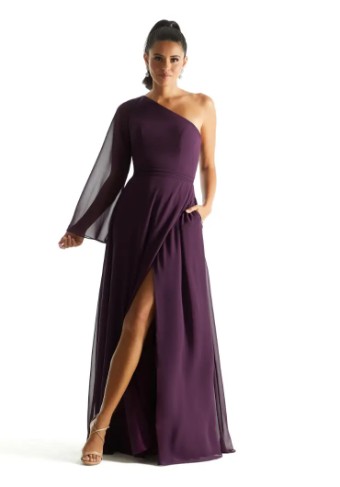 Mori Lee Bridesmaids 21854 #4 default Eggplant thumbnail