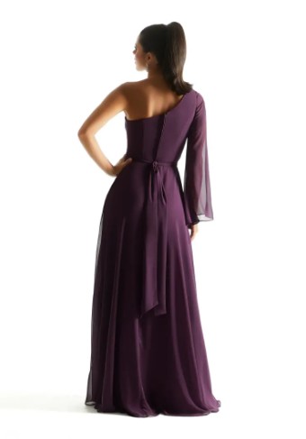 Mori Lee Bridesmaids 21854 #1 Eggplant thumbnail