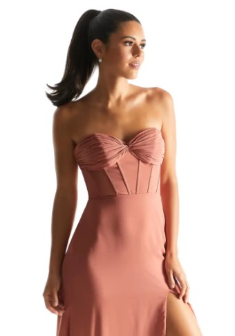 Mori Lee Bridesmaids 21855 #4 default Thyme thumbnail